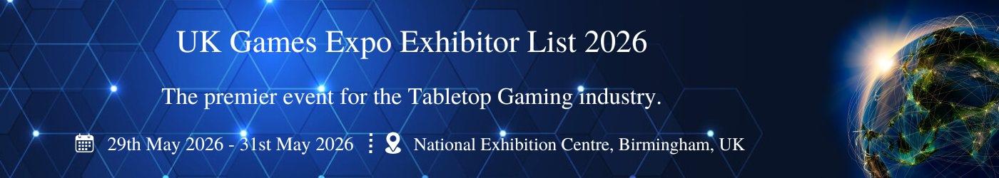 UK Games Expo Exhibitor List