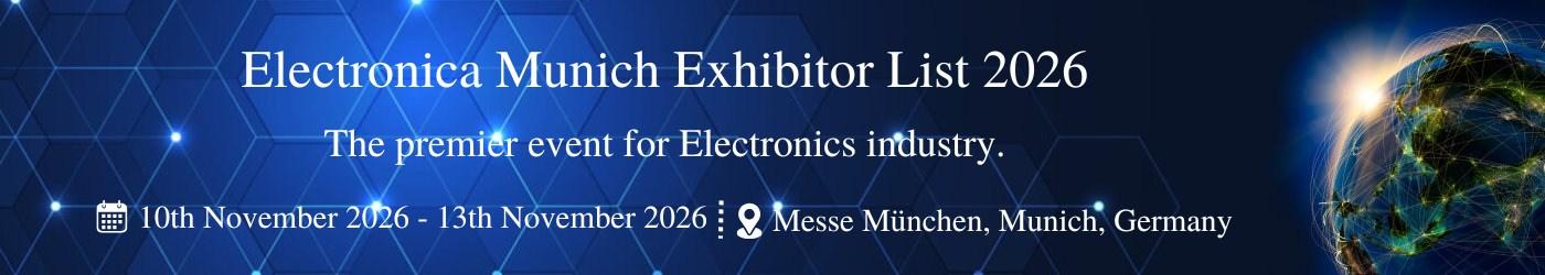 Electronica Munich Exhibitor List