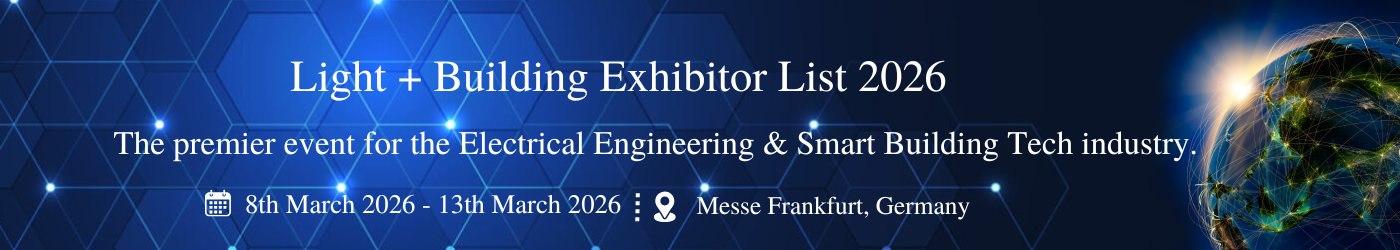 Light + Building Exhibitor List