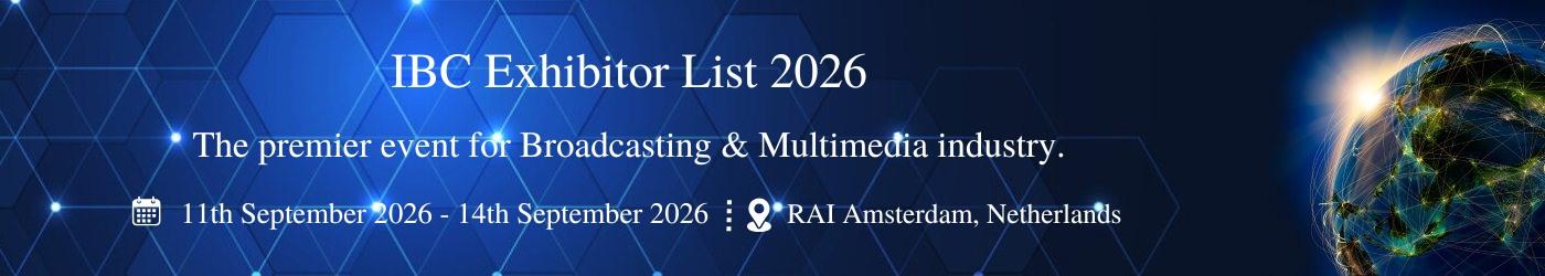 IBC Exhibitor List
