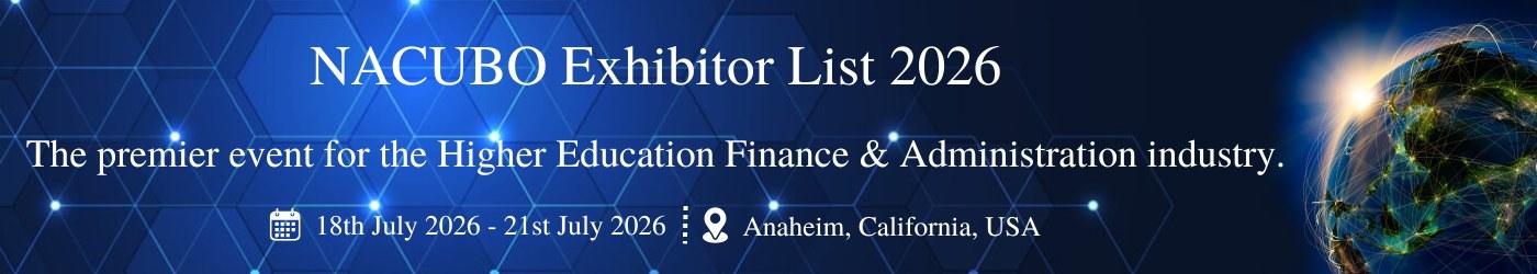 NACUBO Exhibitor List