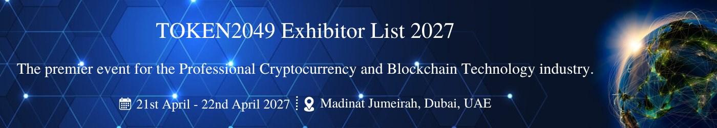 TOKEN2049 Exhibitor List 