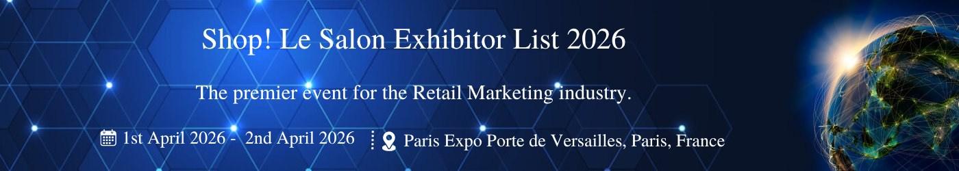 Shop! Le Salon Exhibitor List