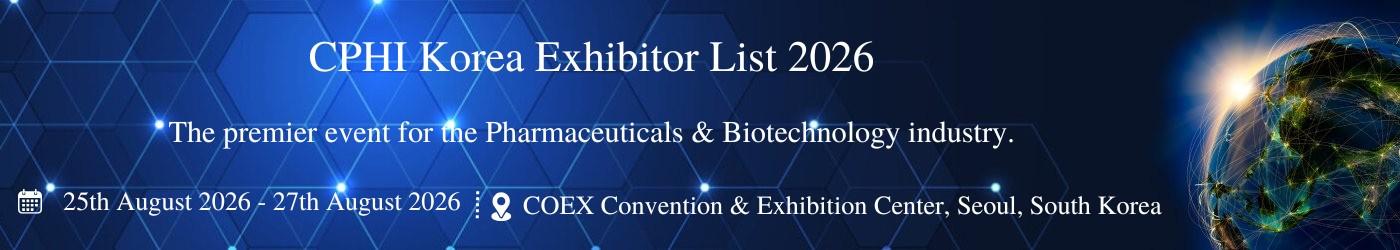 CPHI Korea Exhibitor List