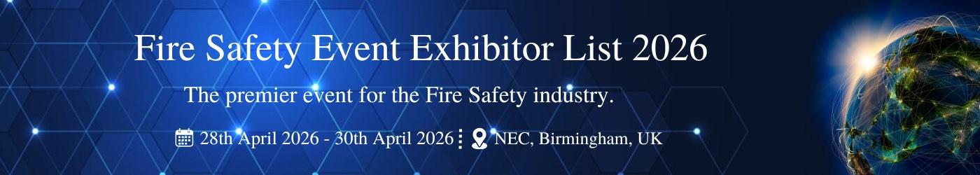 Fire Safety Event Exhibitor List