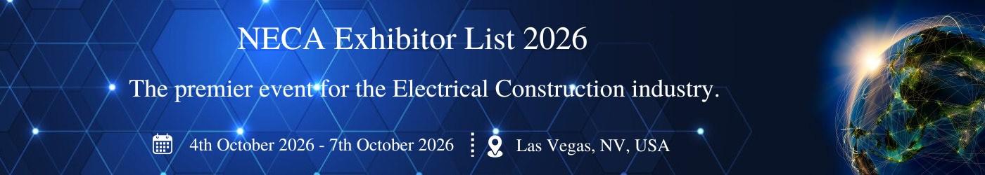 NECA Exhibitor List