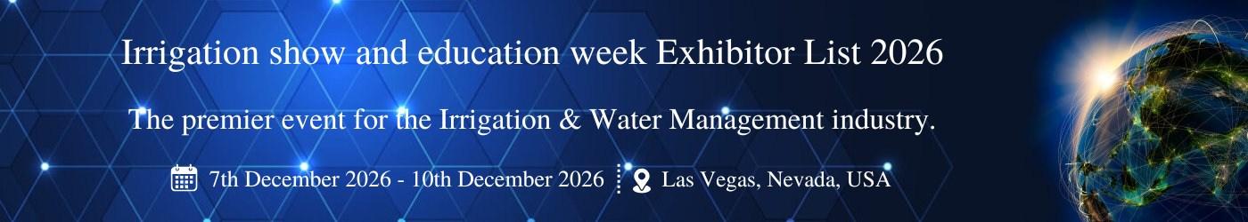 Irrigation show and education week Exhibitor List