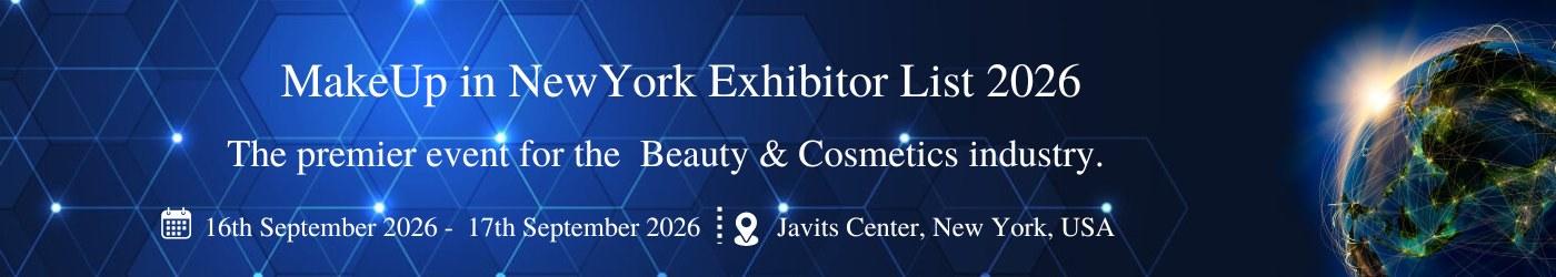 MakeUp in NewYork Exhibitor List