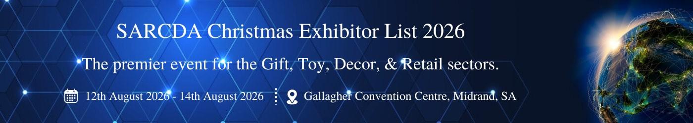 SARCDA Christmas Exhibitor List