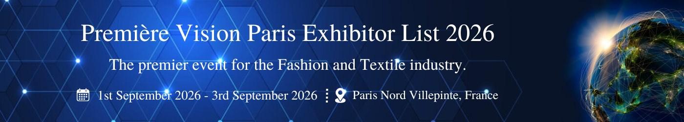 Première Vision Paris Exhibitor List