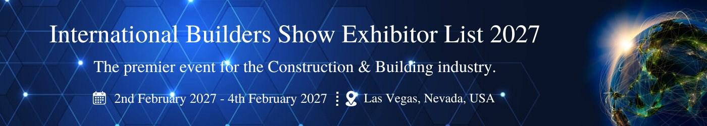 International Builders Show Exhibitor List