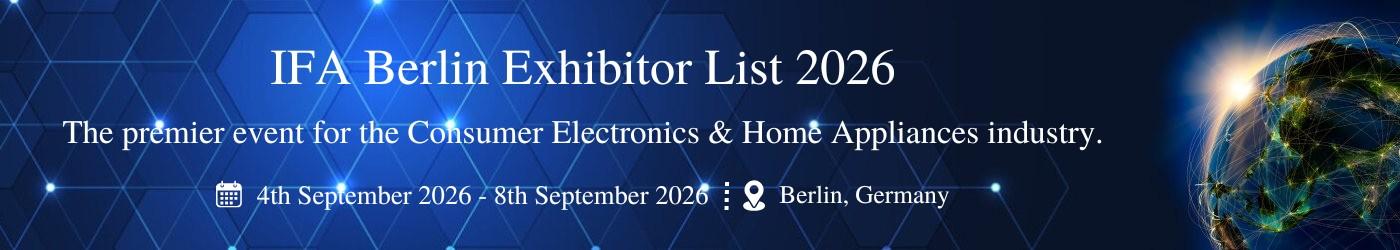 IFA Berlin Exhibitor List