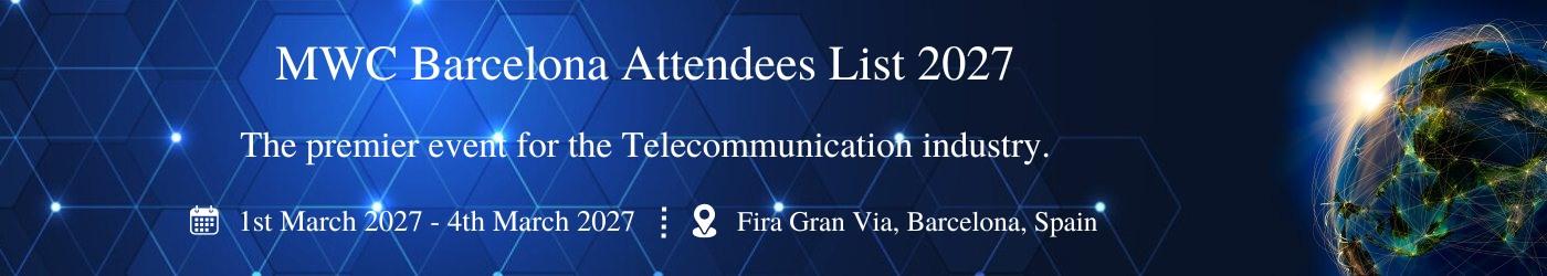MWC Barcelona Attendees List
