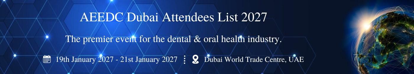 AEEDC Dubai Attendees List