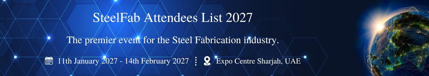SteelFab Attendees List