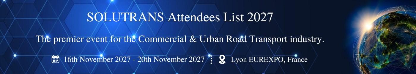 SOLUTRANS Attendees List