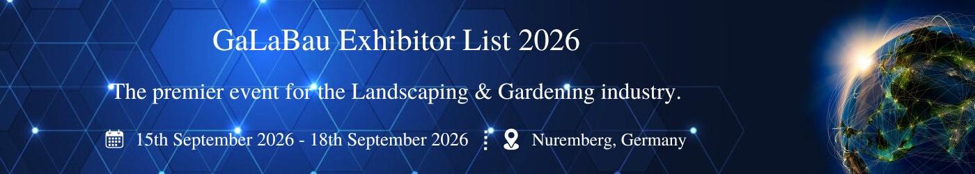 GaLaBau Exhibitor List