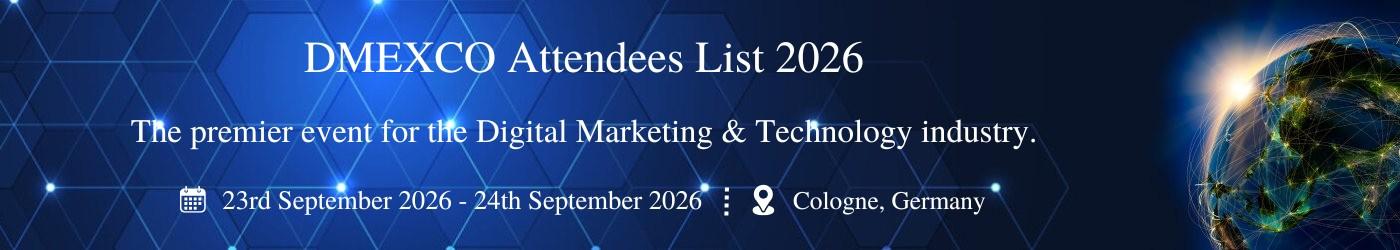 DMEXCO Attendees List