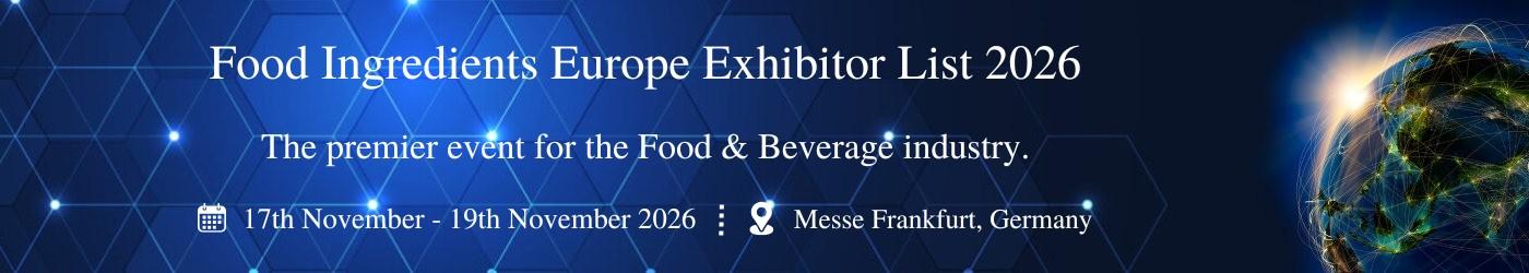 Food Ingredients Europe Exhibitor List