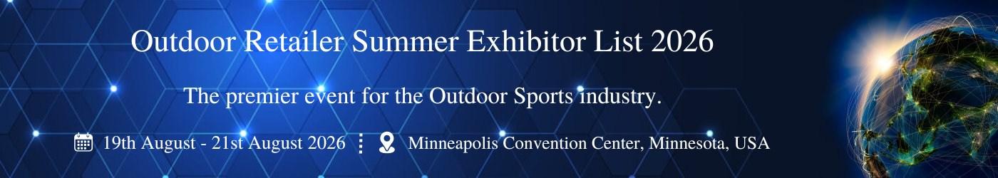 Outdoor Retailer Summer Exhibitor List