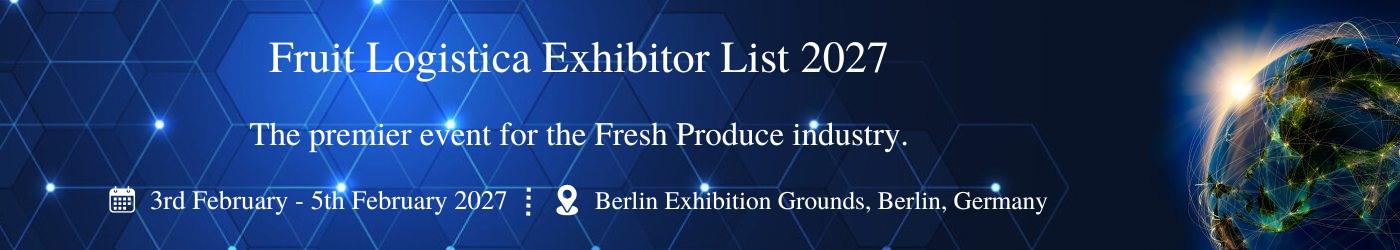 Fruit Logistica Exhibitor List
