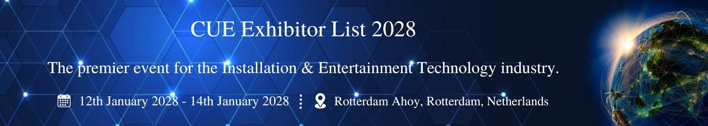 CUE Exhibitor List