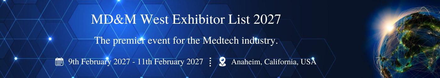 MD&M West Exhibitor List