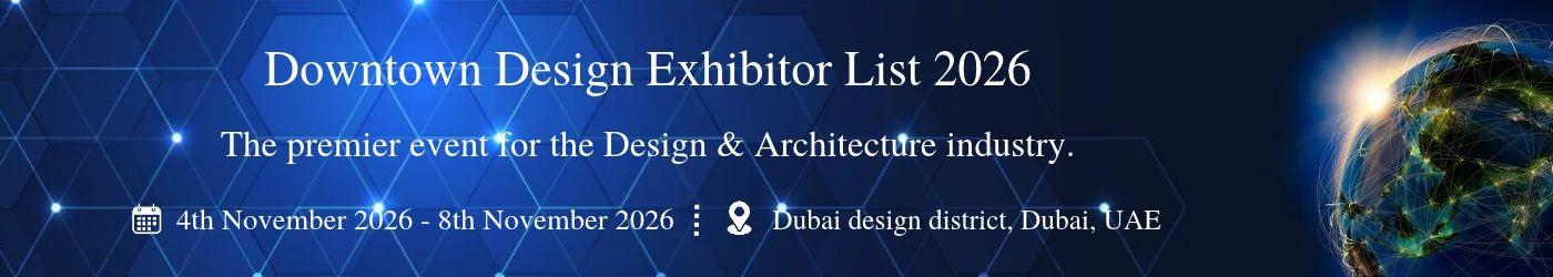 Downtown Design Exhibitor List