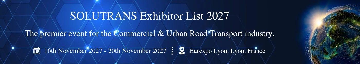 SOLUTRANS Exhibitor List