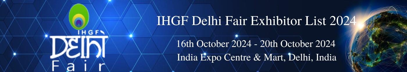 IHGF Delhi Fair Exhibitor List
