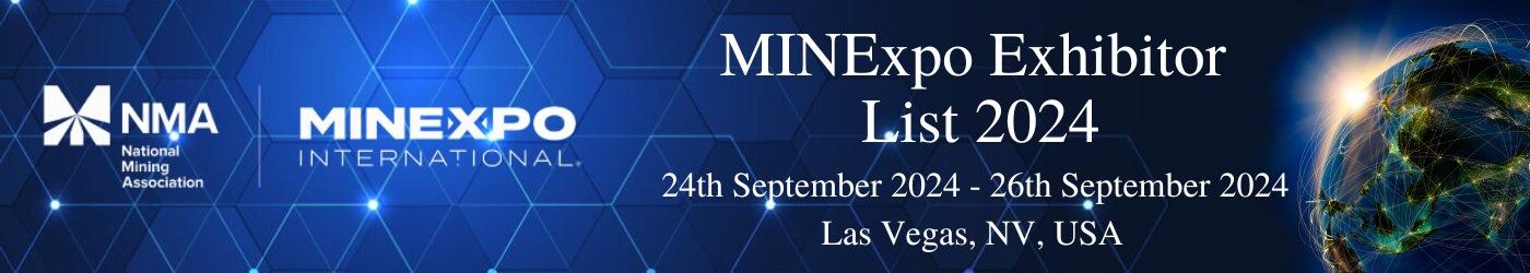MINExpo Exhibitor List