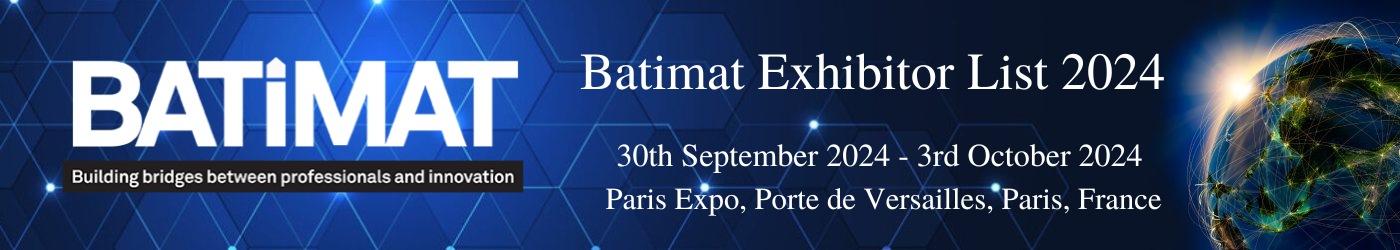 Batimat Exhibitor List