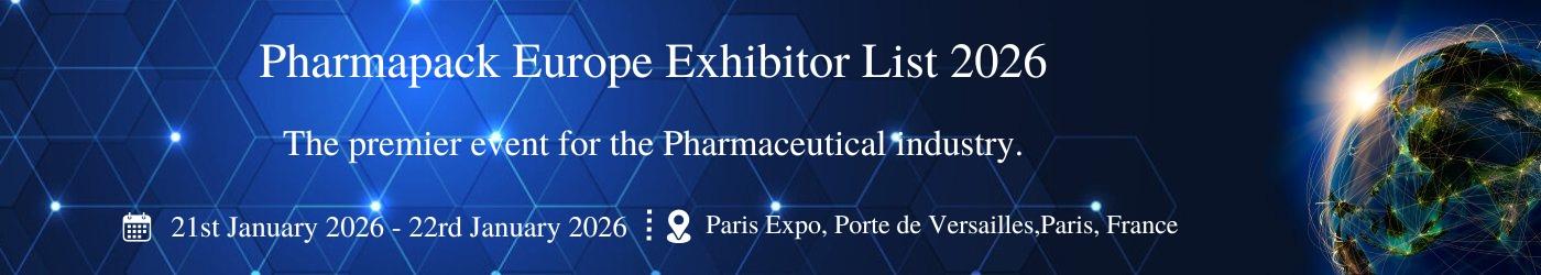 Pharmapack Europe Exhibitor List Pharmapack Europe Exhibitor List