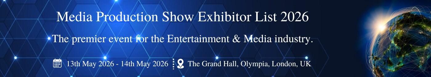 Media Production Show Exhibitor List Media Production Show Exhibitor List