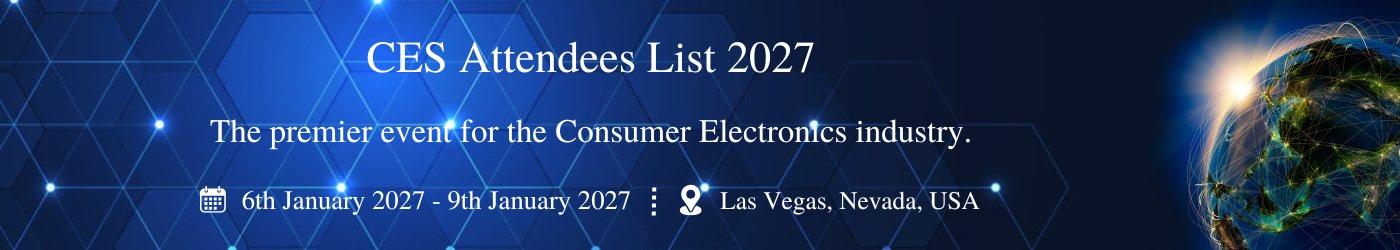 CES Attendees List CES Attendees List