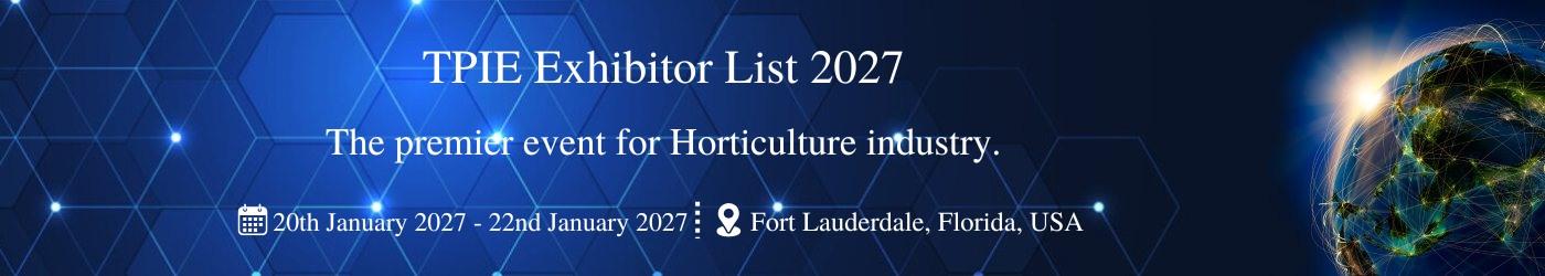 TPIE Exhibitor List TPIE Exhibitor List