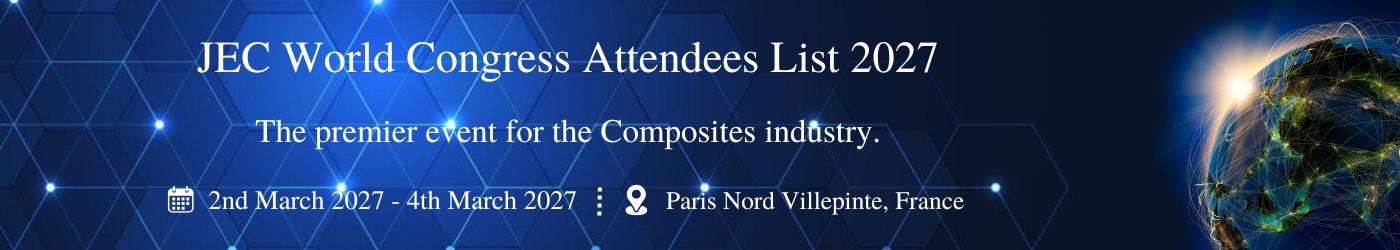 JEC World Congress Attendees List JEC World Congress Attendees List