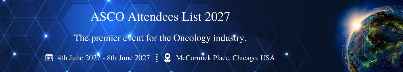 ASCO Attendees List ASCO Attendees List