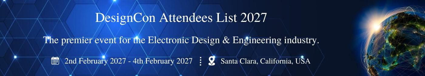 DesignCon Attendees List DesignCon Attendees List