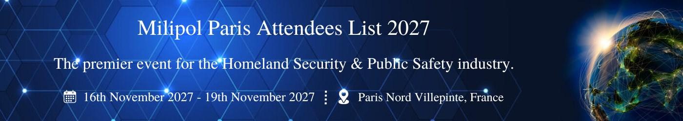 Milipol Paris Attendees List Milipol Paris Attendees List