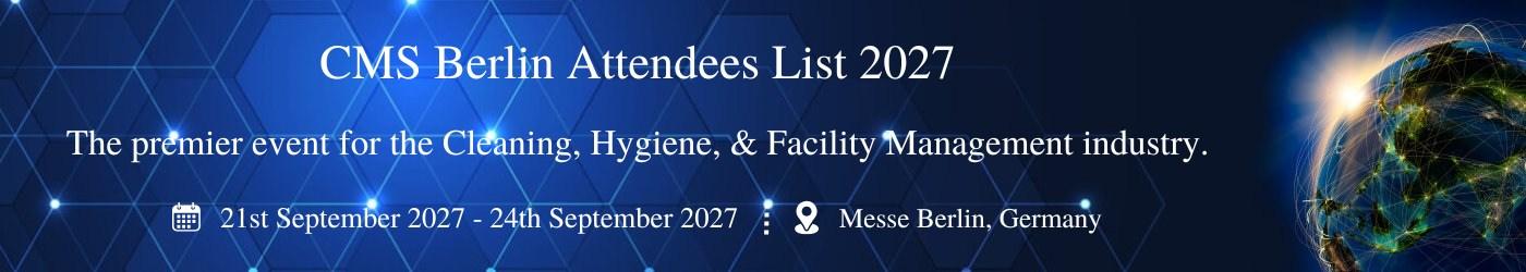 CMS Berlin Attendees List CMS Berlin Attendees List