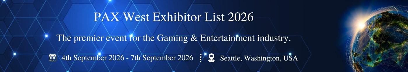 PAX West Exhibitor List PAX West Exhibitor List