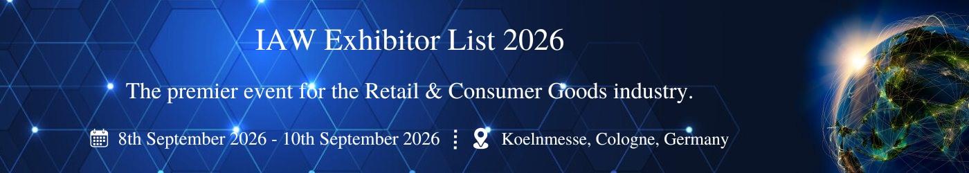 IAW Exhibitor List IAW Exhibitor List
