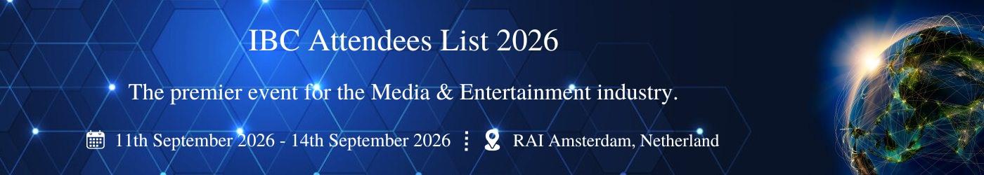 IBC Attendees List IBC Attendees List