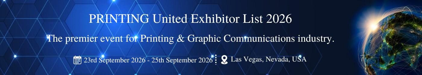 PRINTING United Exhibitor List PRINTING United Exhibitor List