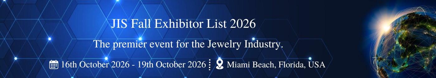 JIS Fall Exhibitor List JIS Fall Exhibitor List
