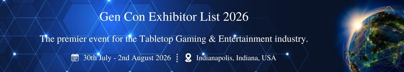 Gen Con Exhibitor List Gen Con Exhibitor List