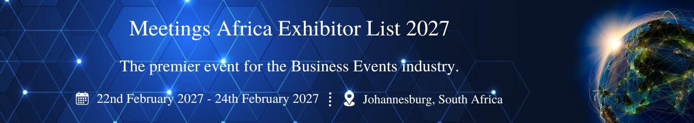 Meetings Africa Exhibitor List Meetings Africa Exhibitor List