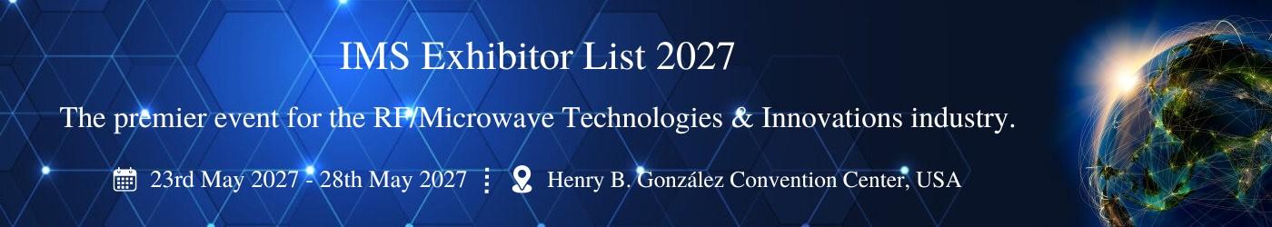 IMS Exhibitor List IMS Exhibitor List