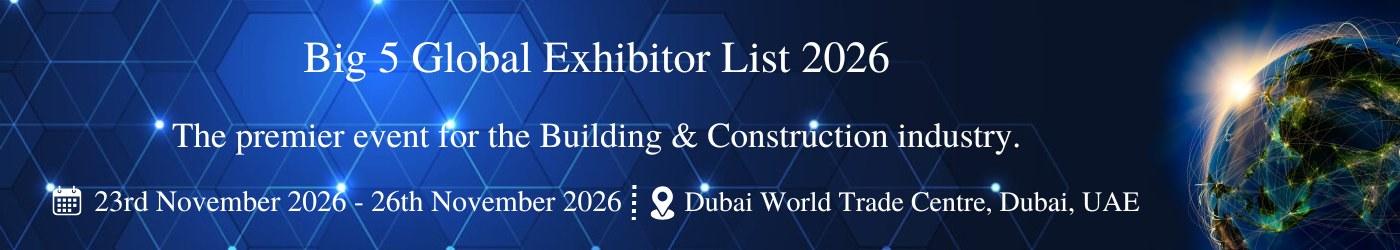 Big 5 Global Exhibitor List Big 5 Global Exhibitor List